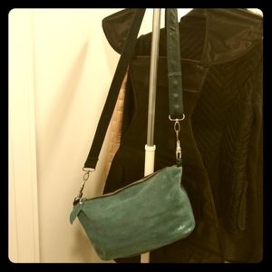 New crossbody teal purse